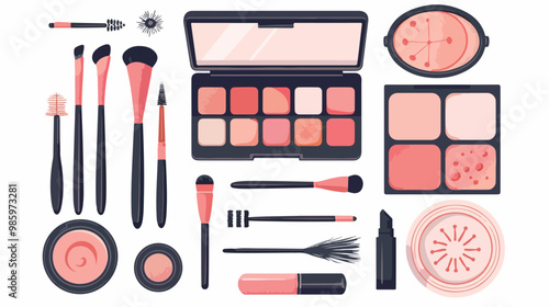 Elegant Women's Makeup and Fashion Beauty Essentials for Self-Care Lifestyle