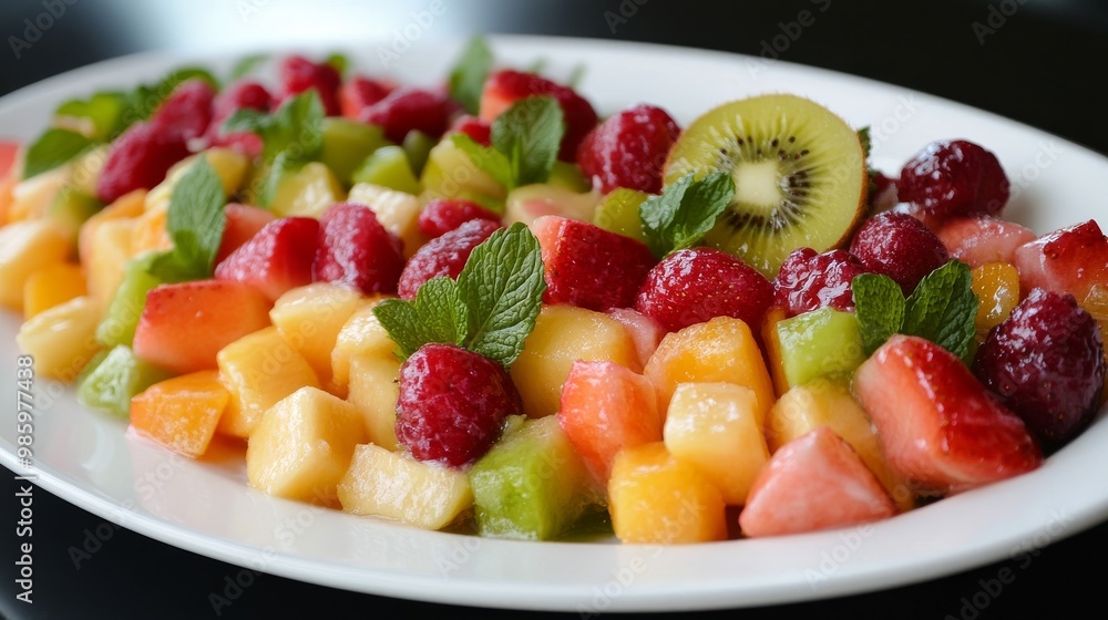 Mixed fruit dish Mixed fruit dish