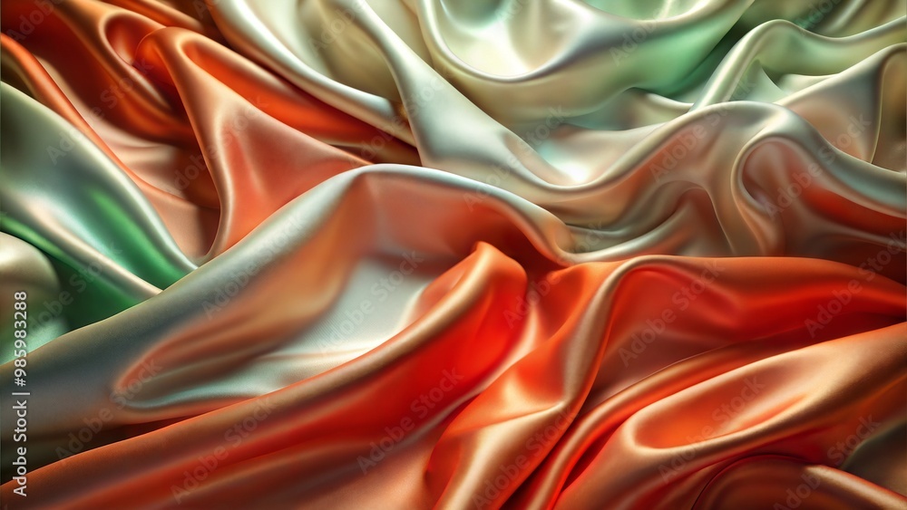 Fototapeta premium Abstract 3D Silk Background