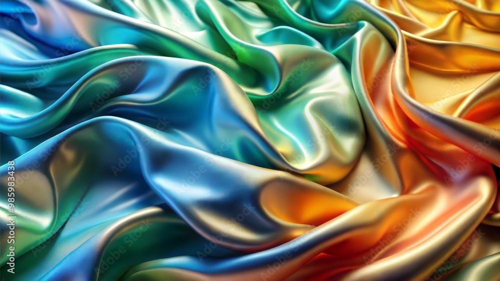 Fototapeta premium Abstract 3D Silk Background