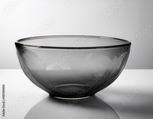유리 그릇. 생성형AI
