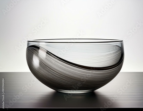 유리 그릇. 생성형AI