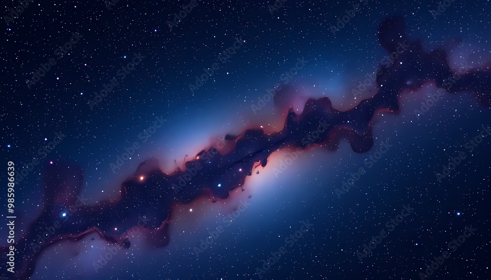 Obraz premium night sky with stars