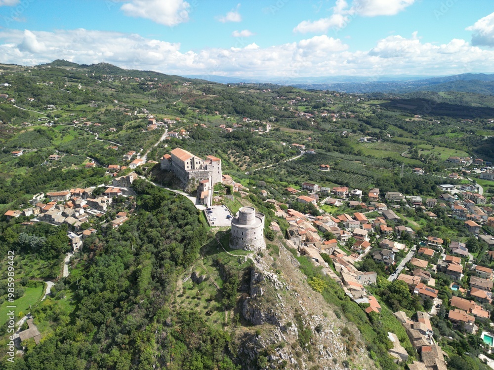 ancient castle tower of Montesarchio,, benevento, campania, Italy ancient castle tower of Montesarchio,, benevento, campania, Italy