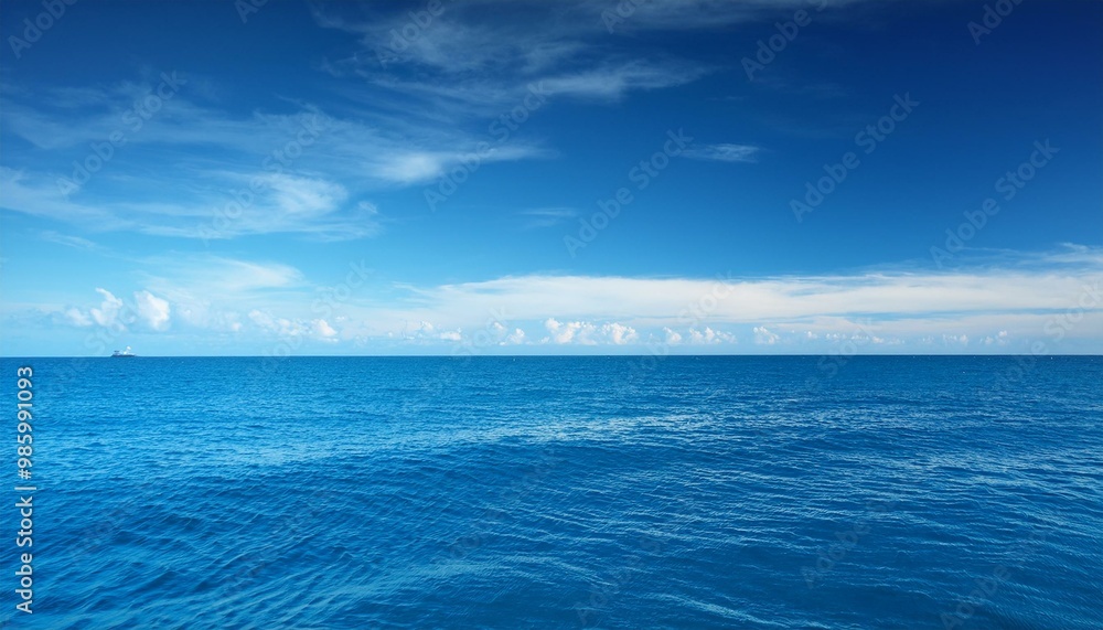 Obraz premium blue sky ocean