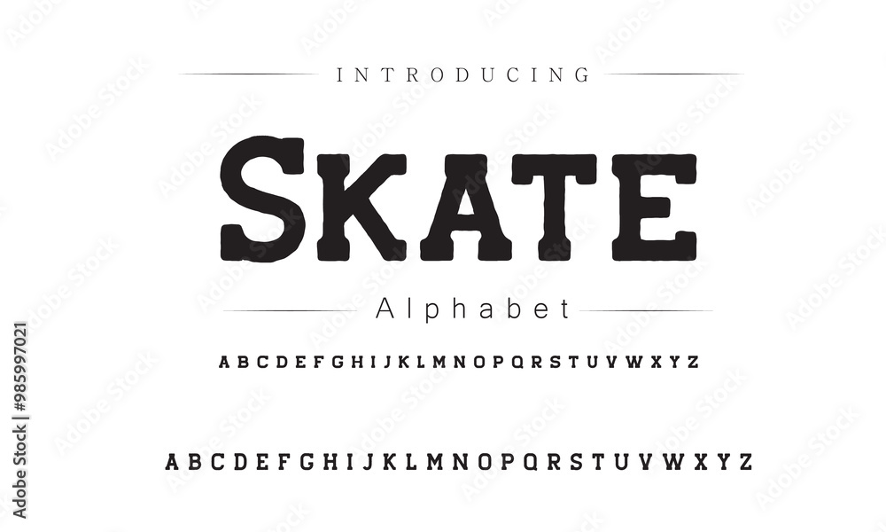 Retro-Inspired Classic Font Set Retro-Inspired Classic Font Set