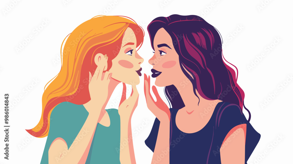 Whispering Secrets: Gossip Girls Sharing Confidential Information Whispering Secrets: Gossip Girls Sharing Confidential Information