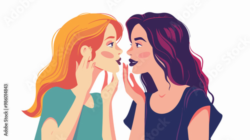 Whispering Secrets: Gossip Girls Sharing Confidential Information