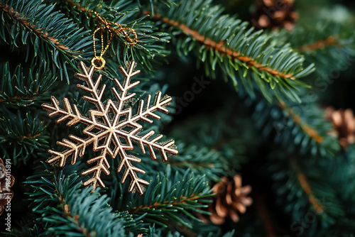 A simple design featuring iconic New Year's symbols, such as a Christmas tree or a snowflake, set against a clean and minimalist background.