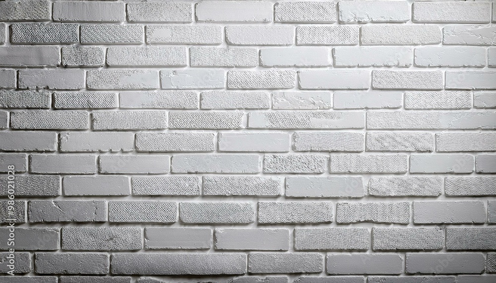 Fototapeta premium white brick wall background photo