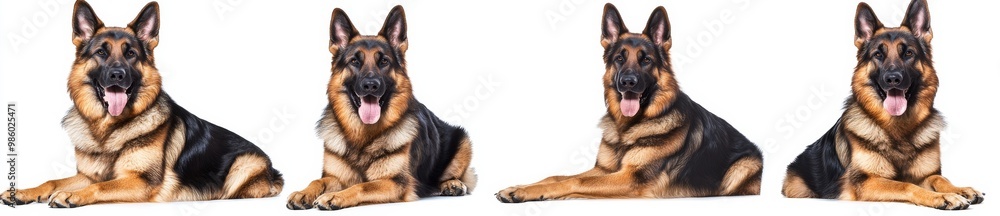 shepherd dog isolated on white background shepherd dog isolated on white background