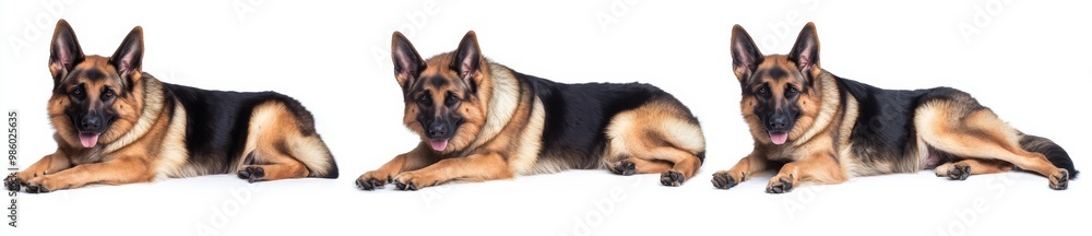 shepherd dog isolated on white background shepherd dog isolated on white background