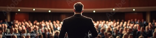 speaker speech in front of the audience people listeners