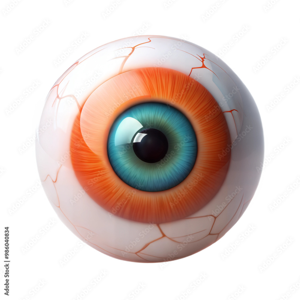 a eye ball halloween cute 3d illustration a eye ball halloween cute 3d illustration
