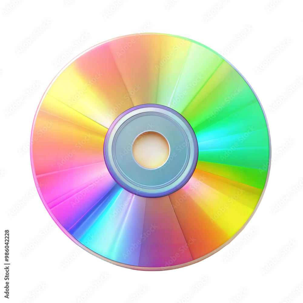 a compact disc summer cute 3d illustration a compact disc summer cute 3d illustration