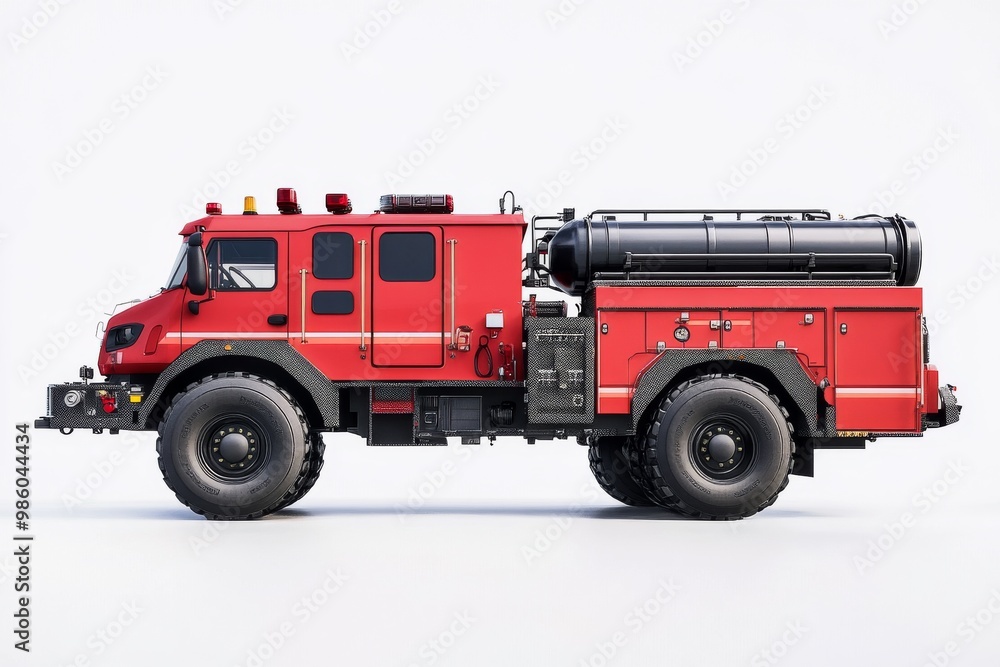 fire truck isolated on white background fire truck isolated on white background