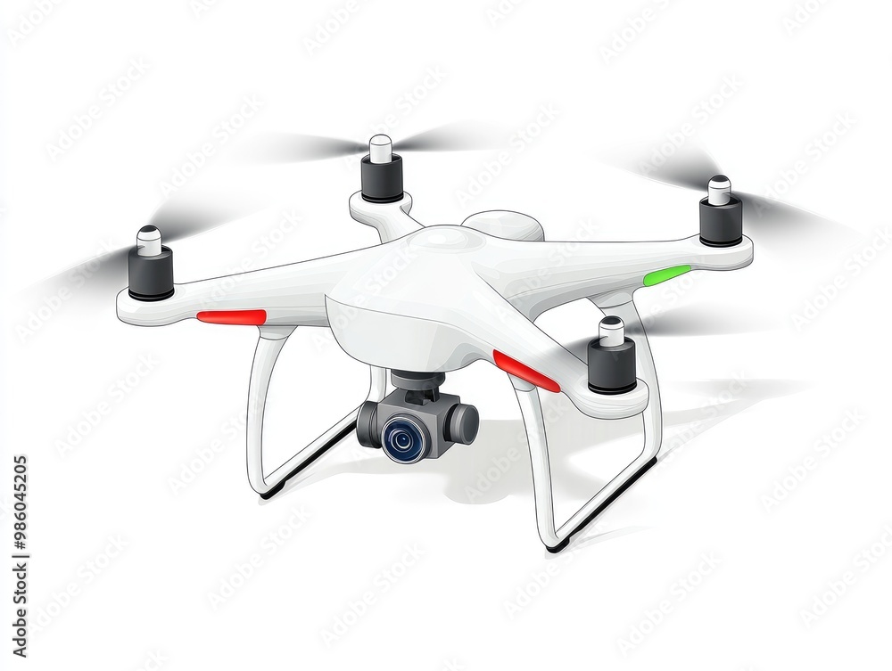 robot with a airplane robot with a airplane