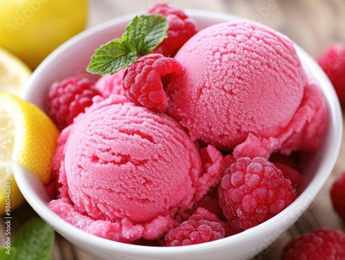 raspberry cream