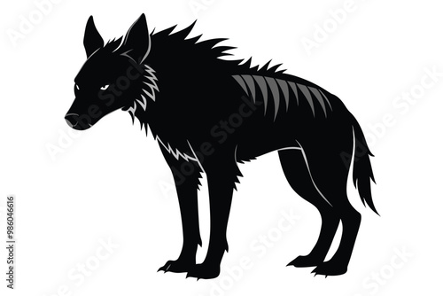 Hyena silhouette G.eps