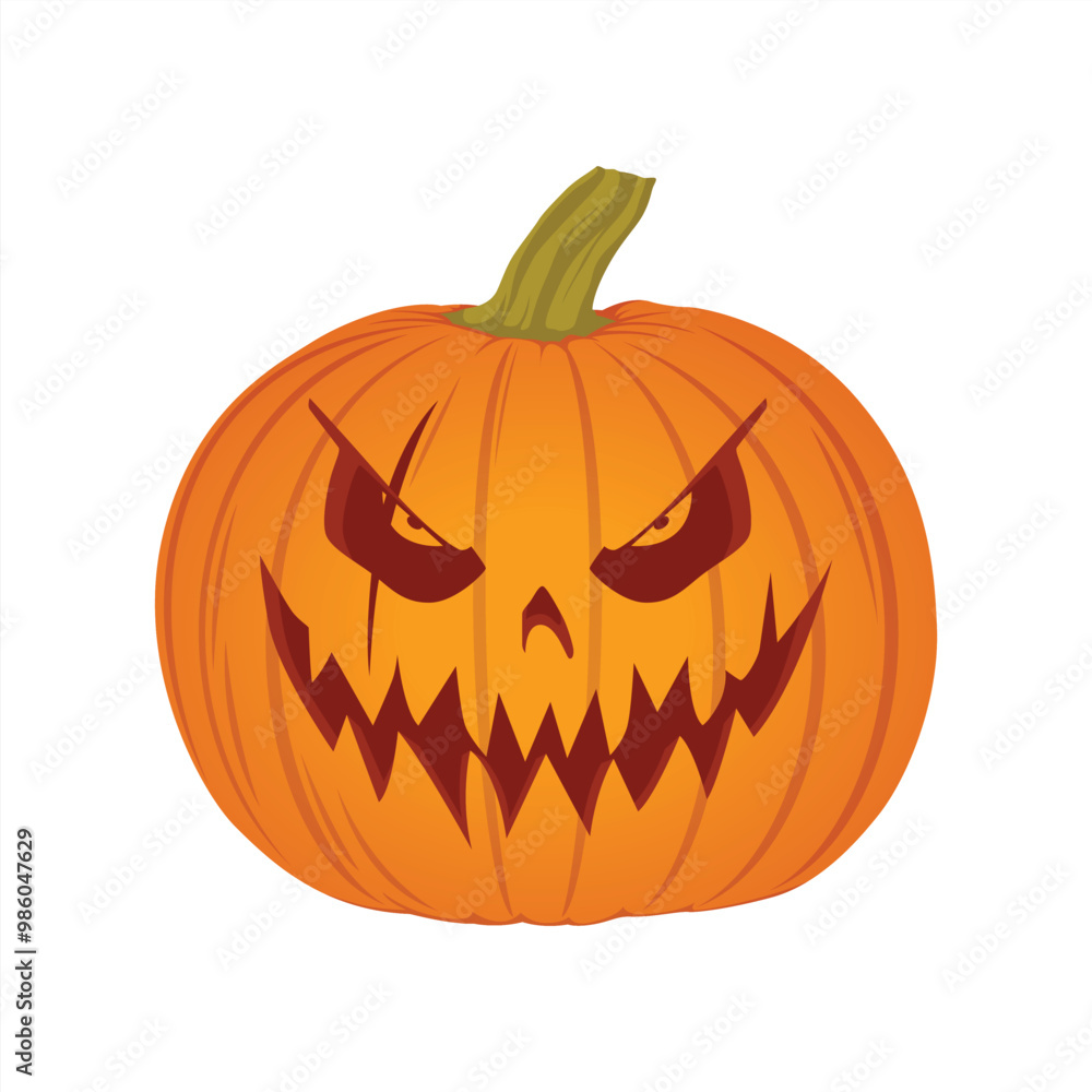 Obraz premium HALLOWEEN FLAT ICON AND VECTOR ELEMENT,ICONS,BACKGROUND