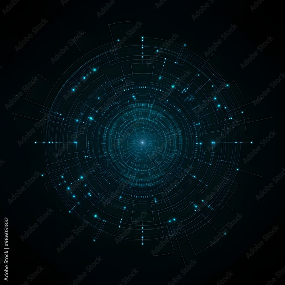 Technology with abstract background Technology with abstract background