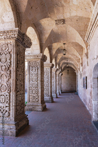 Cloisters of the company of Jesus in Arequipa