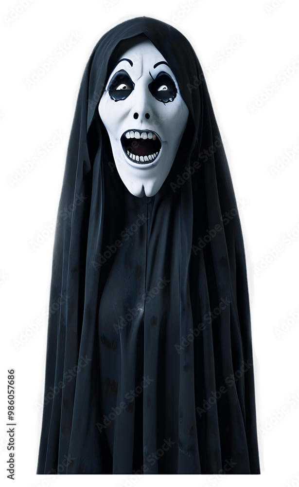 scary Halloween ghost ai generated scary Halloween ghost ai generated