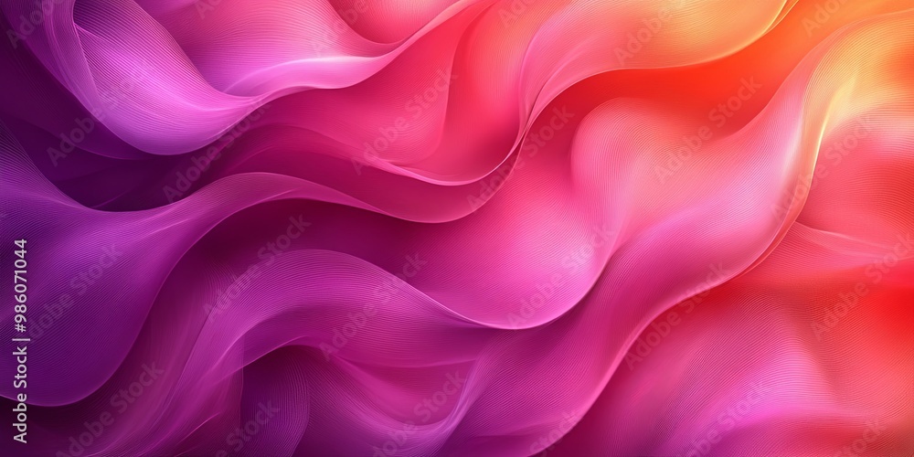 Abstract Gradient Wave Background with Fluid Lines and Smooth Transitions Abstract Gradient Wave Background with Fluid Lines and Smooth Transitions