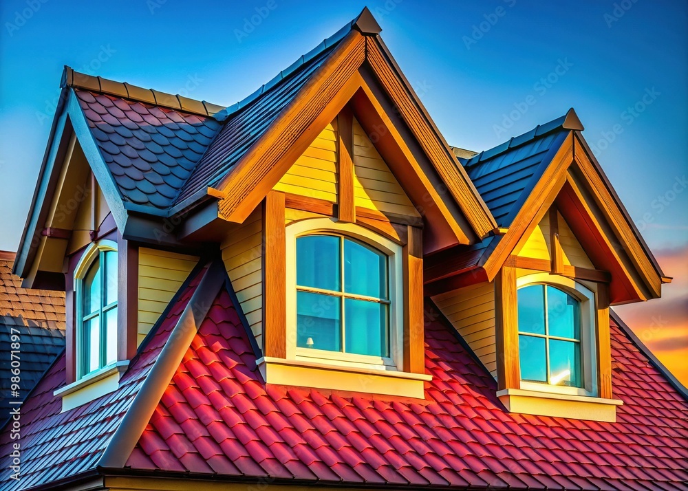 Sophisticated roof dormer design elevates the architectural charm of a stunning residential home, adding character, light, and style to its overall aesthetic appeal. Sophisticated roof dormer design elevates the architectural charm of a stunning residential home, adding character, light, and style to its overall aesthetic appeal.