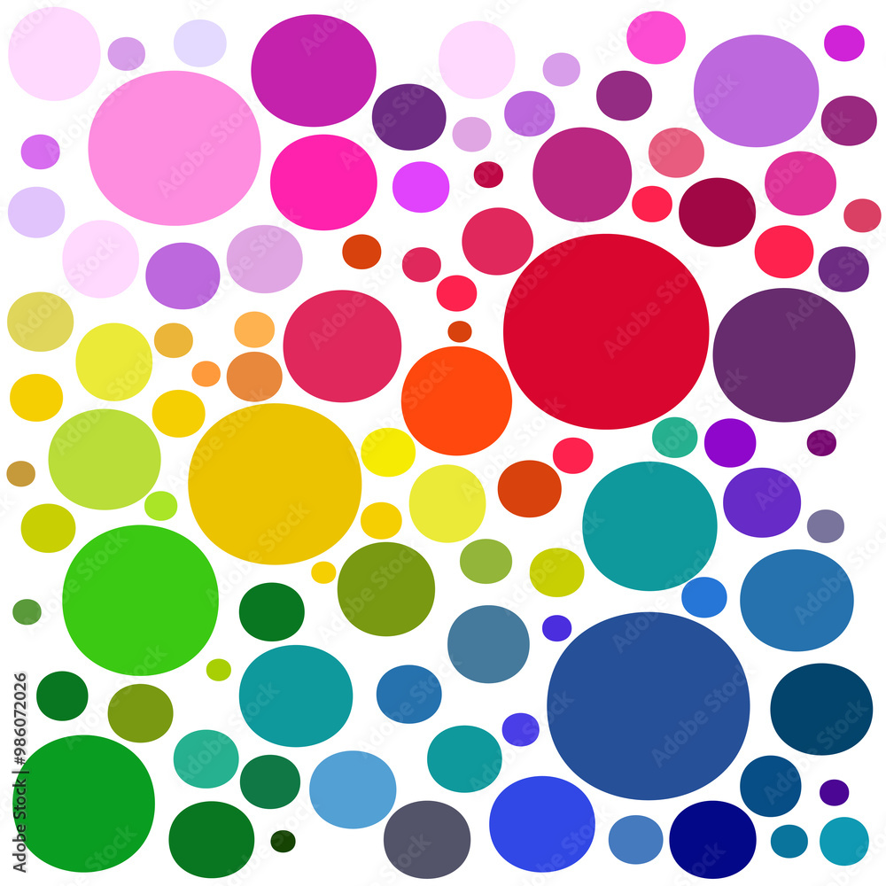 colorful abstract background with circles colorful abstract background with circles