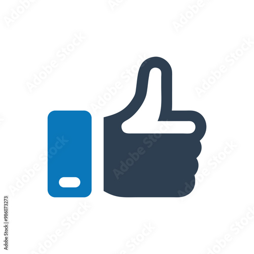 Vector Thumbs Up Icon, Like icon