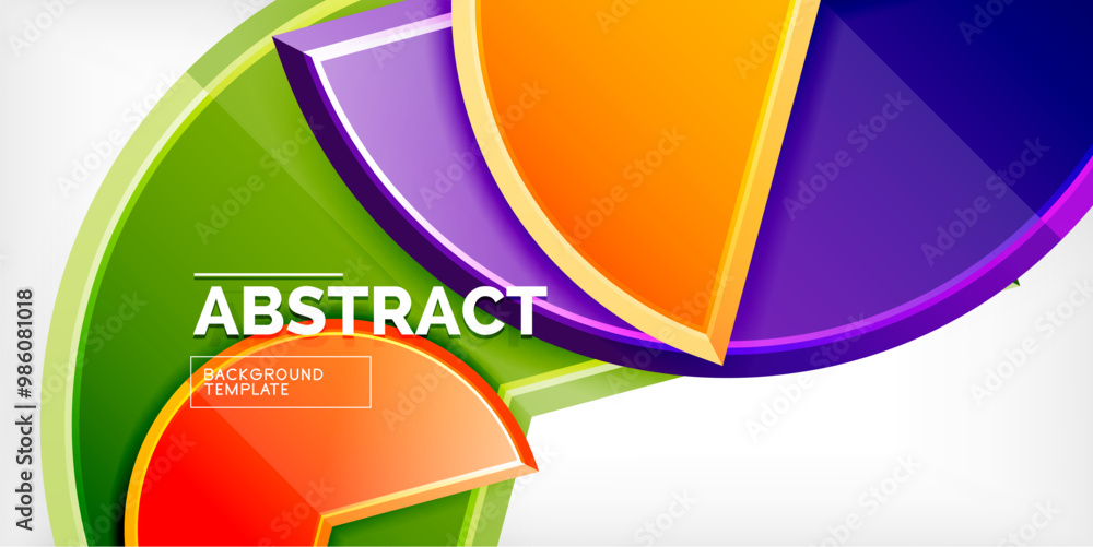 Trendy round shapes with triangular angle design element. Vector Illustration For Wallpaper, Banner, Background, Card, Book Illustration, landing page Trendy round shapes with triangular angle design element. Vector Illustration For Wallpaper, Banner, Background, Card, Book Illustration, landing page