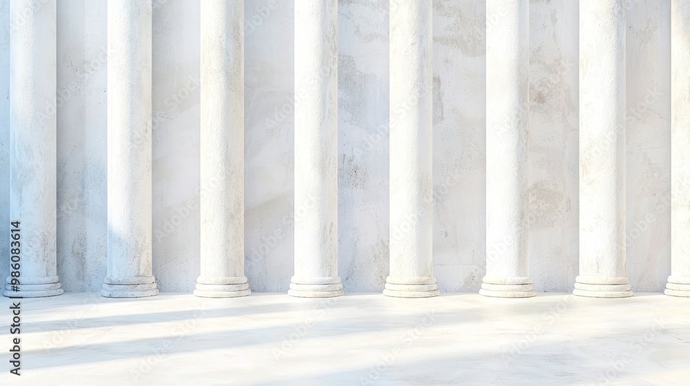 Abstract art of a stable business foundation with strong pillars, Business, Stability Abstract art of a stable business foundation with strong pillars, Business, Stability