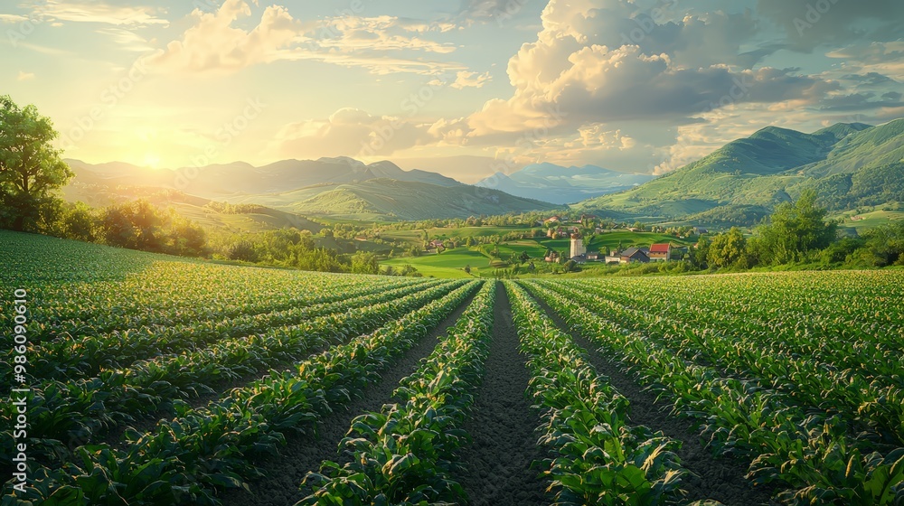 Sustainable farming with vegan crops Sustainable farming with vegan crops