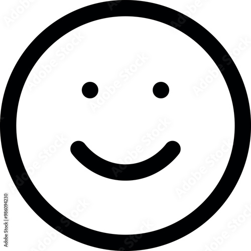 Happy face icon