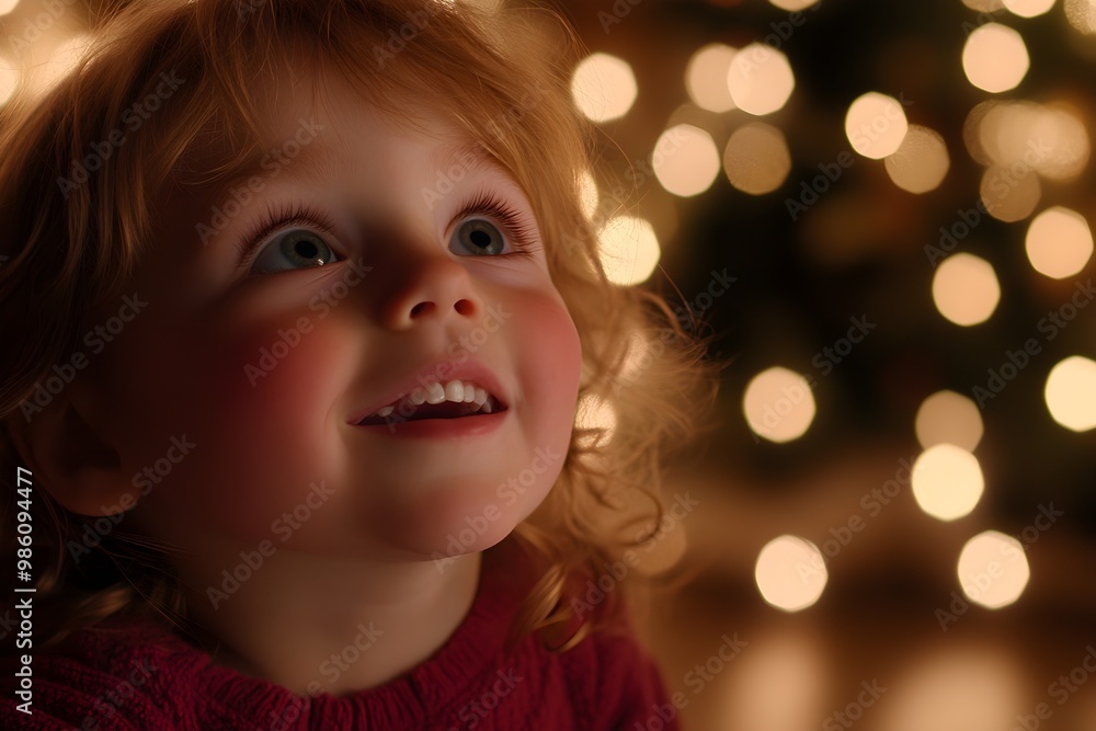 Child gazing in awe at fireworks, capturing joy and celebration of the occasion Child gazing in awe at fireworks, capturing joy and celebration of the occasion