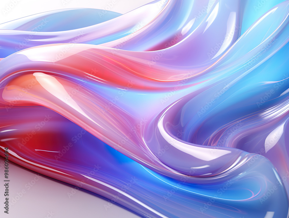 Fototapeta premium Eye Catching Texture of highly polished copper with a mirrorlike reflection