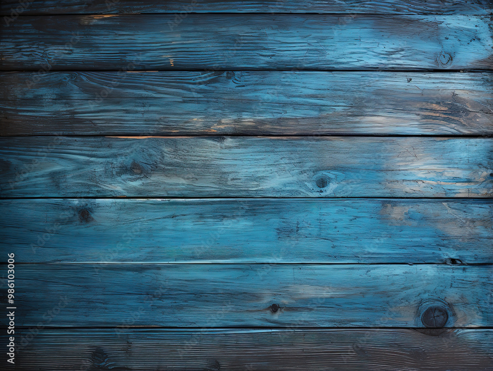 Excellent Medium blue weathered wooden plank texture background Excellent Medium blue weathered wooden plank texture background