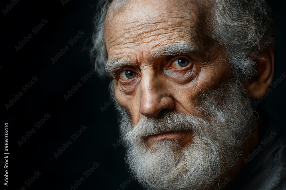 Biblical Patriarch Portrait: Abraham, Isaac, or Jacob in Historical Context Biblical Patriarch Portrait: Abraham, Isaac, or Jacob in Historical Context