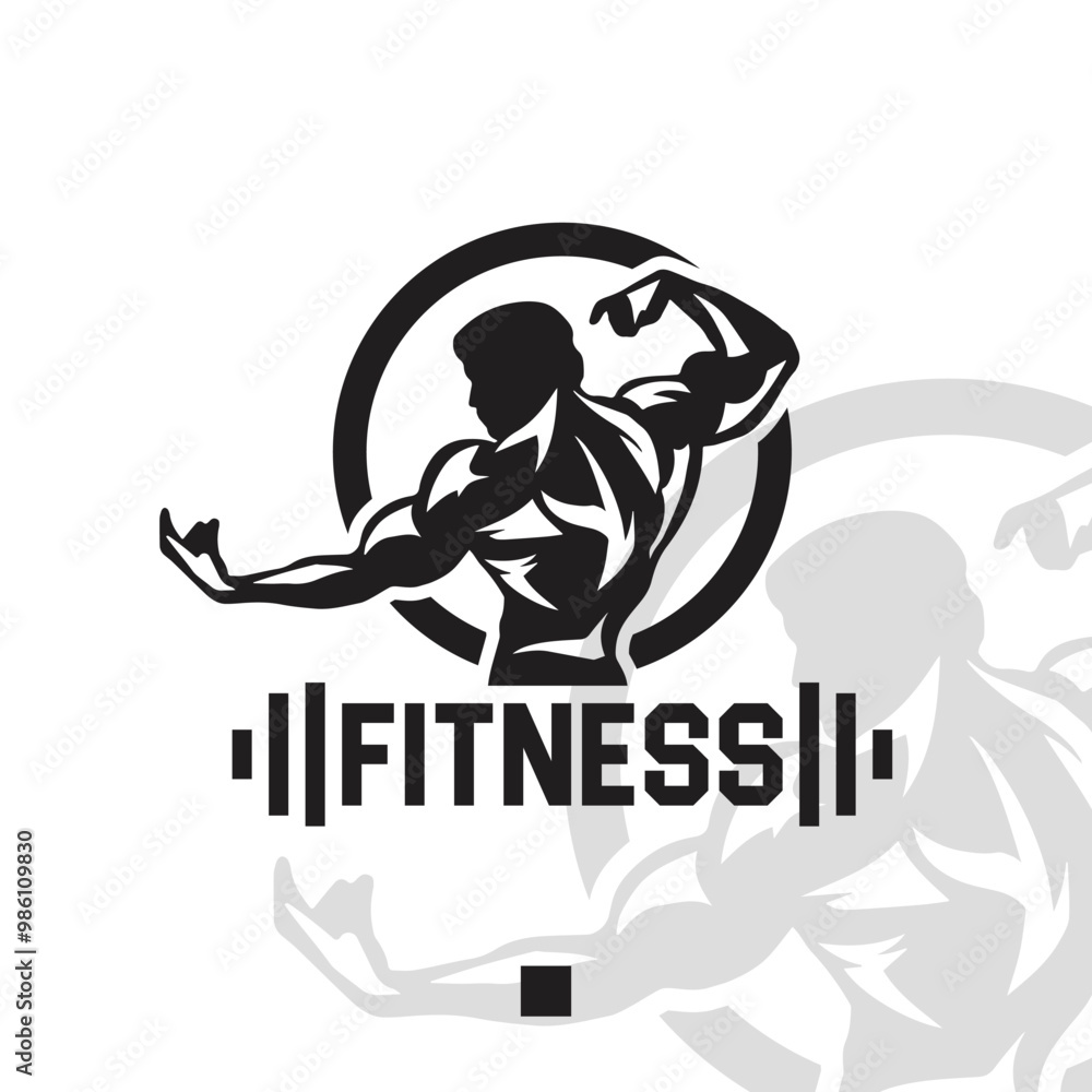 Fitness sport gym Logo design Fitness sport gym Logo design