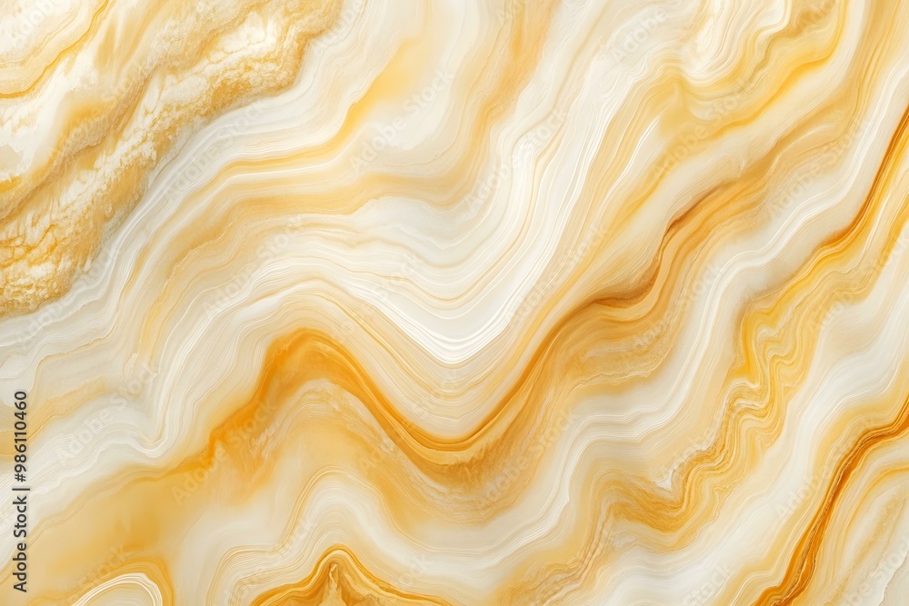 Fototapeta premium Abstract Beige and Gold Marble Texture Background