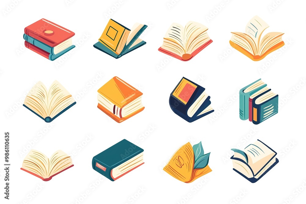 Illustration of books stack. School item. Education image for design. Illustration of books stack. School item. Education image for design.
