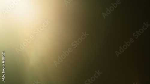 Photography Real lens flare with strong sun backlight and light leaks