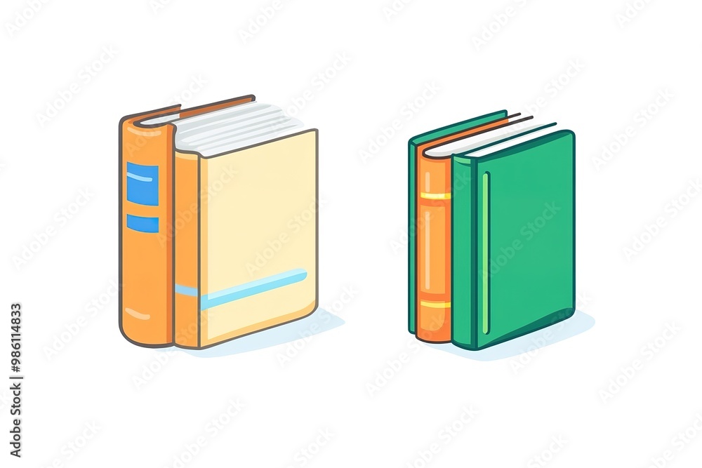 Illustration of books stack. School item. Education image for design. Illustration of books stack. School item. Education image for design.