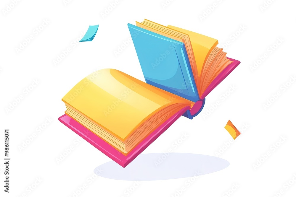 Illustration of books stack. School item. Education image for design. Illustration of books stack. School item. Education image for design.