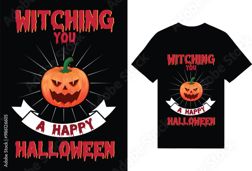 Halloween t-shirt design