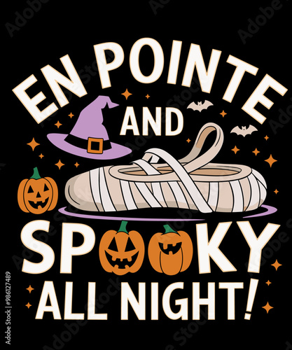 En pointe and spooky all night 1