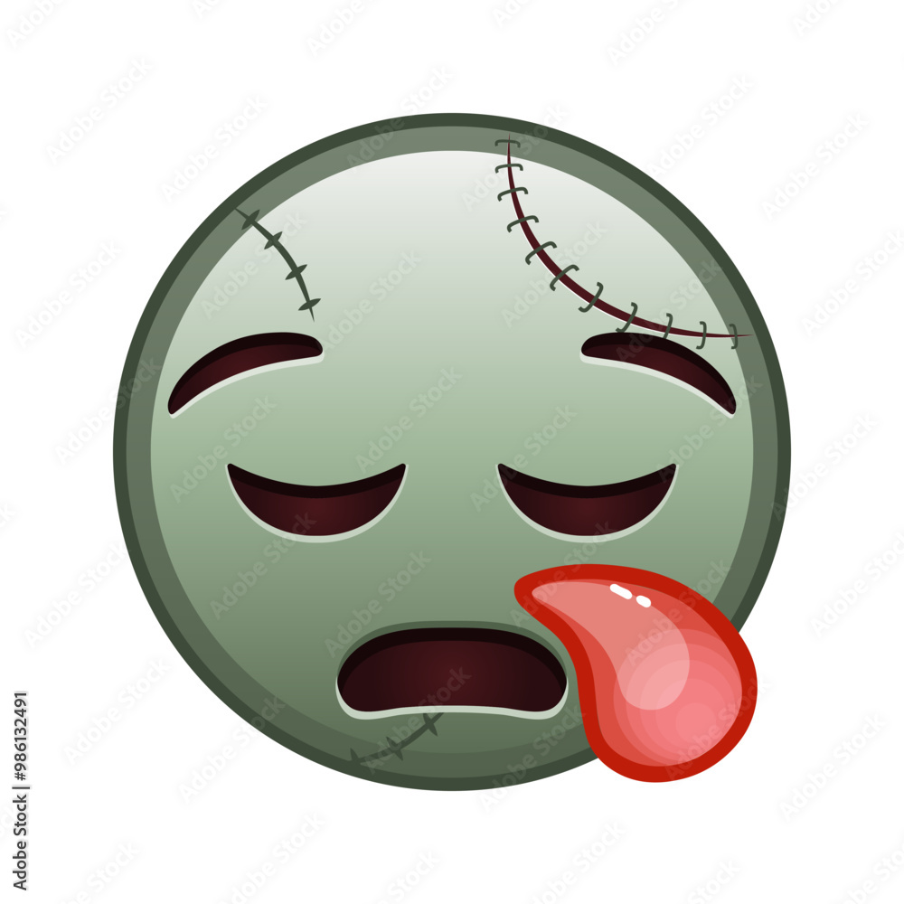 Sleepy face Large size of zombie halloween emoji Sleepy face Large size of zombie halloween emoji
