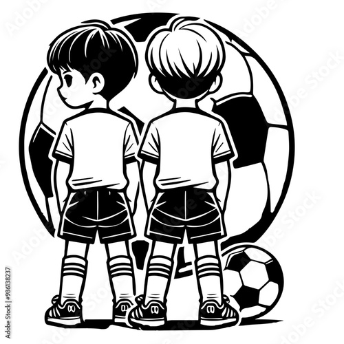 Soccer ball player two three svg png,Soccer players svg png , Soccer ball two three players svg, Coquette Bow, soccer family svg, soccer ball name frame svg, Soccer player svg
