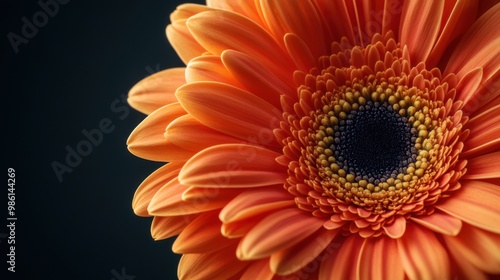 Gerbera flower decoration beautiful. Generative AI